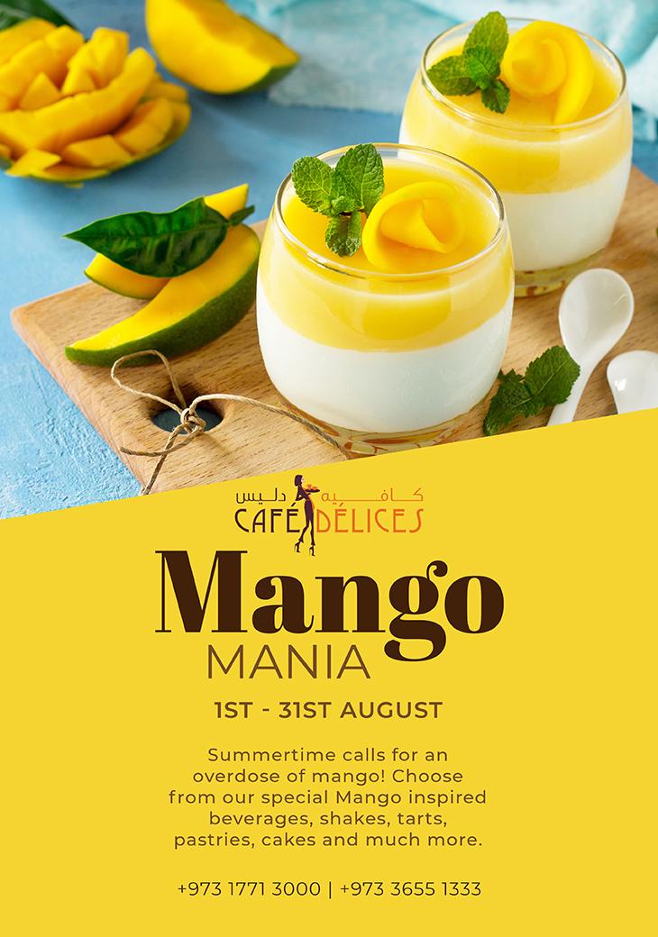 Mango Mania at Cafe Delices